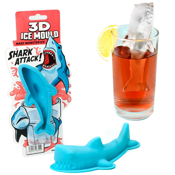 3D Shark Ice : Make monster size shark ice cubes.