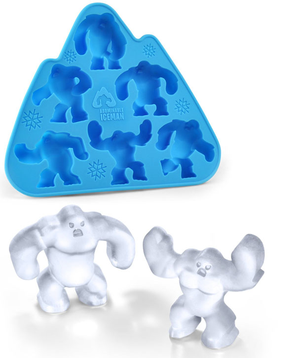 Abominable Iceman Ice Cube Tray  Creative ice cubes, Unique ice cube tray, Ice  cube trays