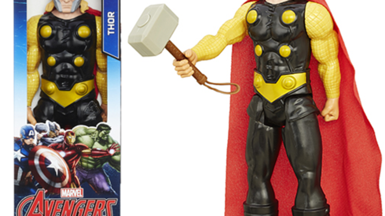 Figurine captain marvel articulé Avengers Titan Heroes Series 30Cm