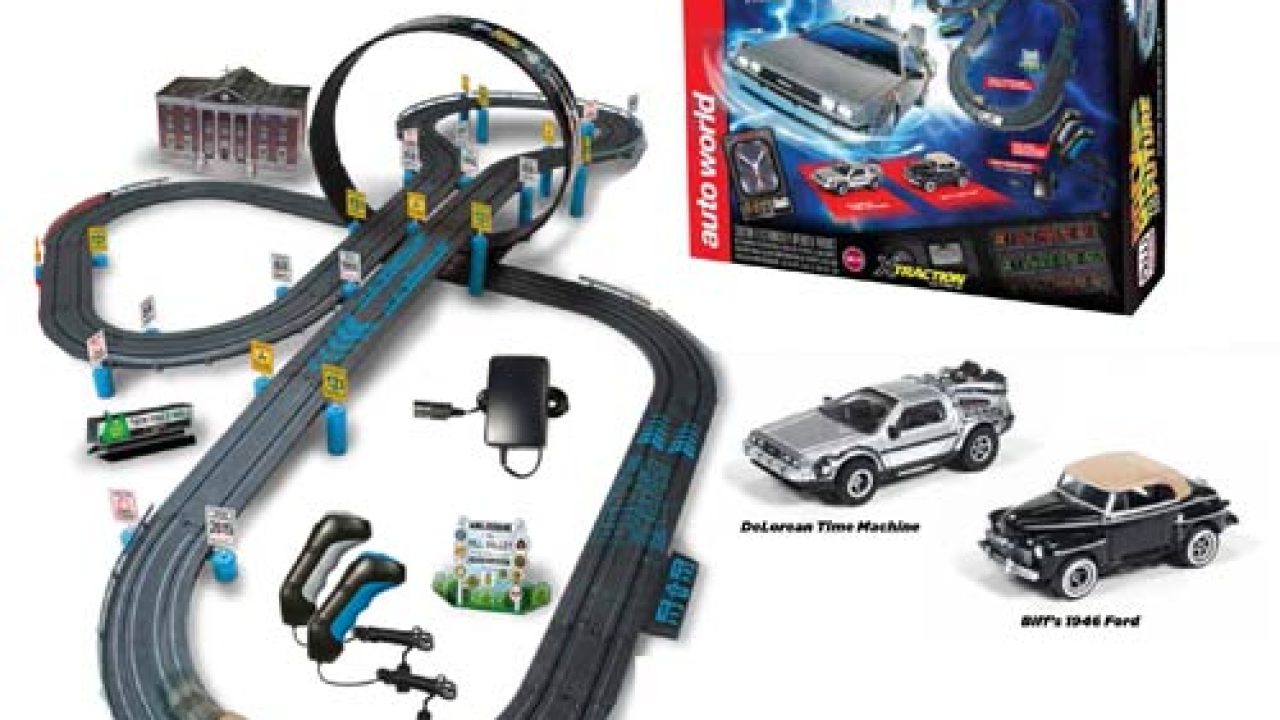 Back to the Future Electric Slot Car Race Set