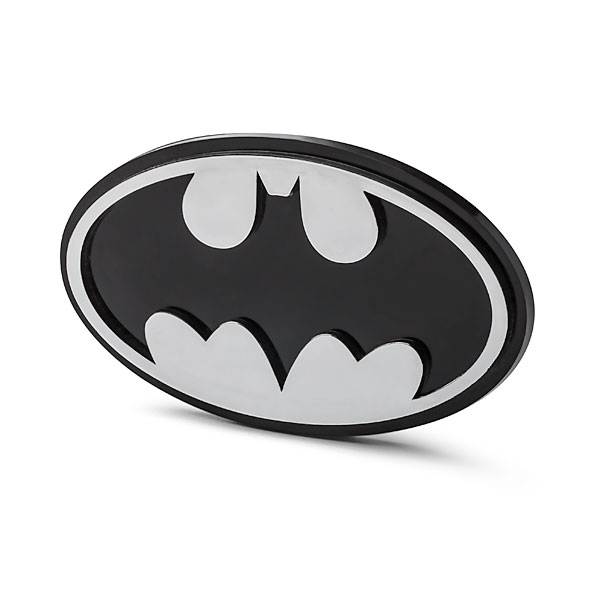 Batman Oval Chrome Emblem : Amazon.in: Car & Motorbike