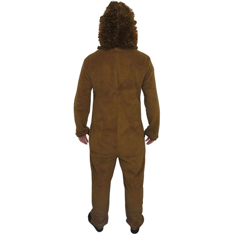 Chewbacca Costume Fleece Union Suit