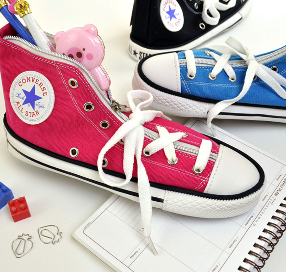 76 Sports Converse shoe shaped pencil case for All Gendre