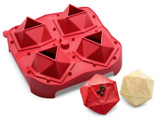 D20 Dice Shaped Fantasy Whisky Ice Mold Dicicle [icemold]