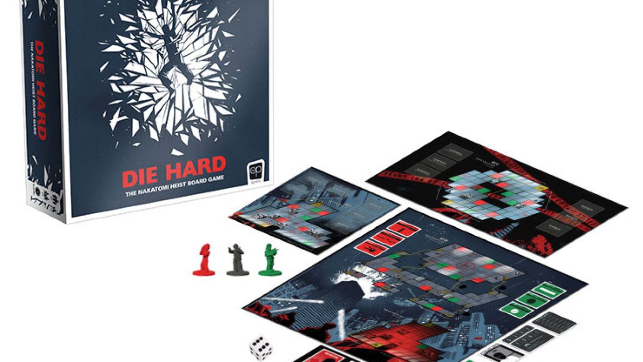 Die Hard The Nakatomi Heist Board Game by USAopoly John McClane for sale  online