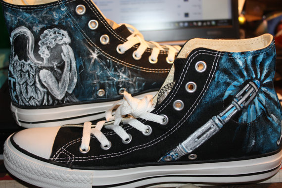 Doctor Who Converse High-Top Shoes