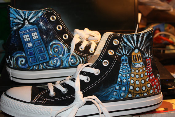 doctor who converse trainers