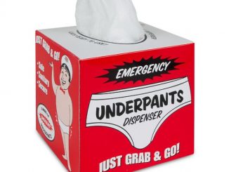  Archie Mcphee Instant underpants. Just add water one