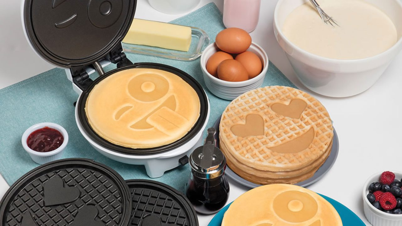 Emoji Waffle And Pancake Maker