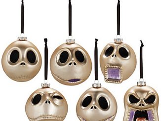 Faces of Jack Skellington Ornament Set