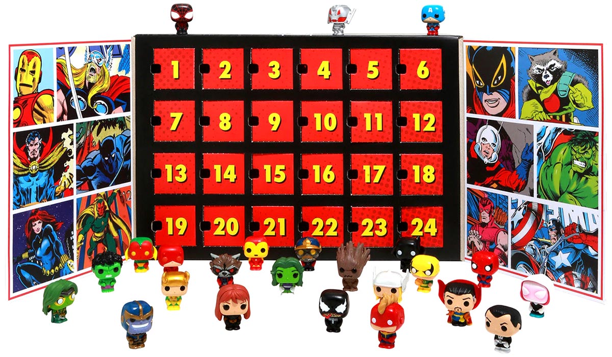 Funko Marvel Advent Calendar Customize and Print