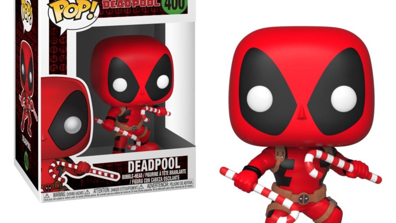 Funko Pop! Holiday Deadpool with Candy Canes