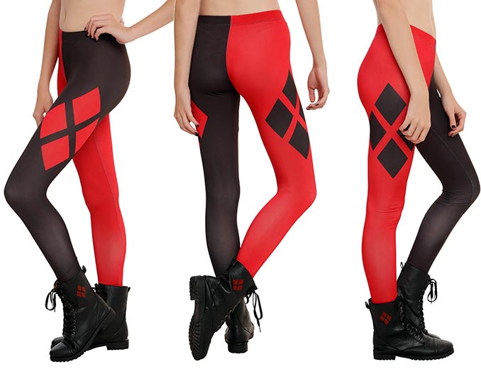 Suicide Squad Harley Quinn Belt Printed leggings – kdb solution