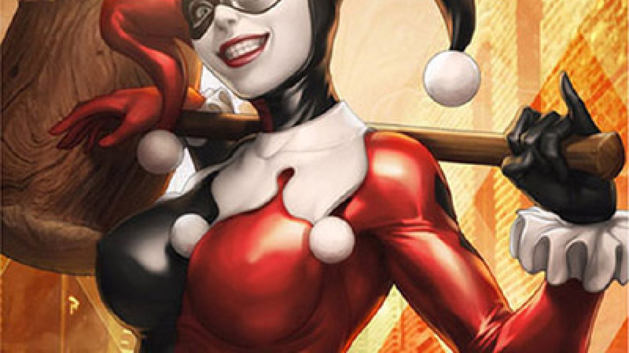 Gotham Sirens Harley Quinn Premium Art Print