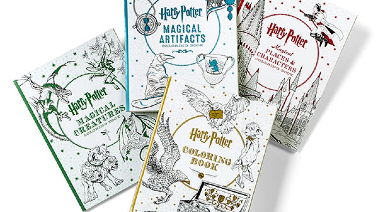 HARRY POTTER COLORING BOOK - THE TOY STORE