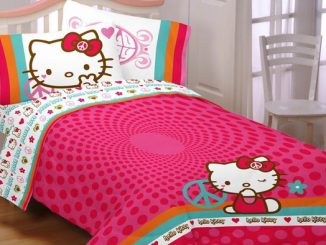 Hello Kitty Peace Kitty Bed Set