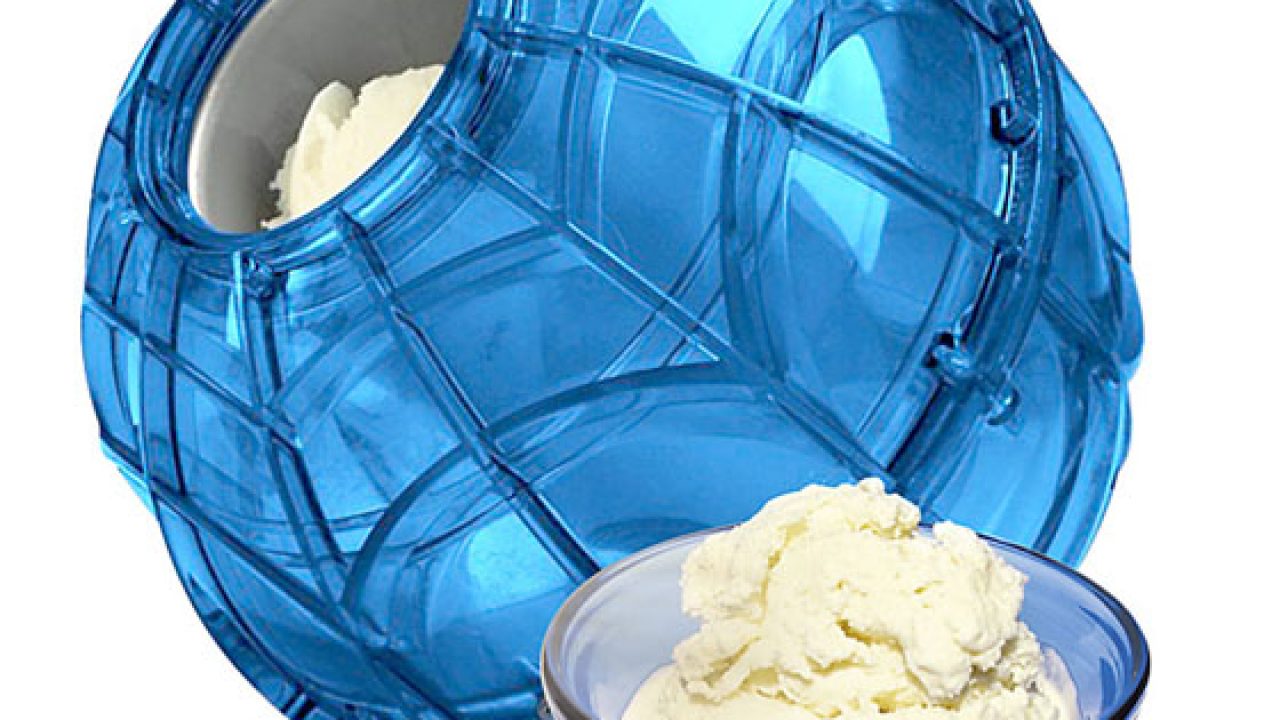 Burn Calories While Making Your Favorite Ice Cream With This Ball Shaped Ice  Cream Maker