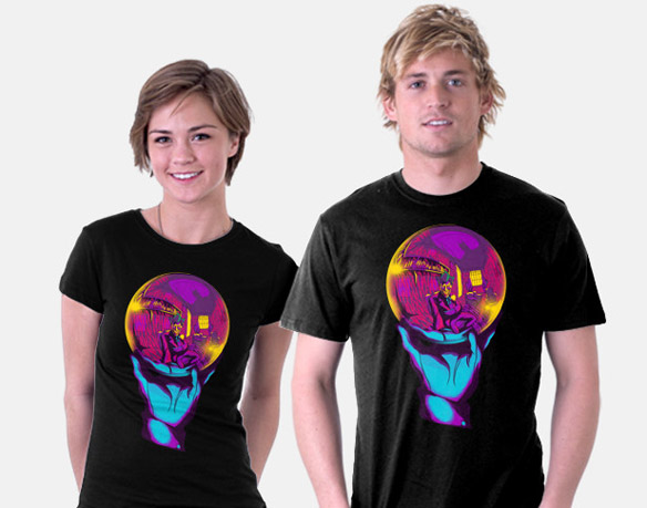 Joker Self Portrait in a Sphere of Madness T-Shirt