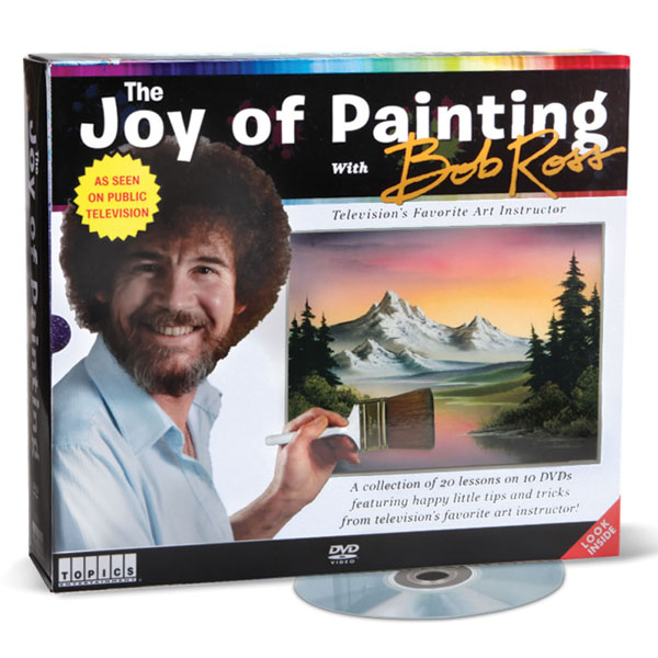 BOB ROSS Master Paint Set W/DVD ON SALE