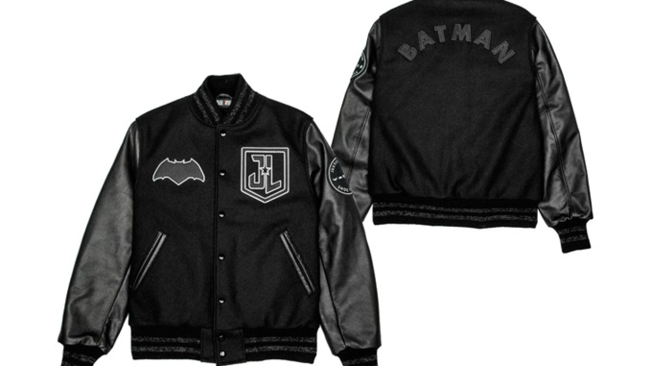 Justice League Batman Varsity Jacket