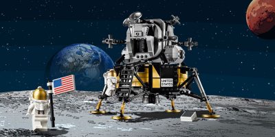 lego nasa apollo 11 lunar lander in stock
