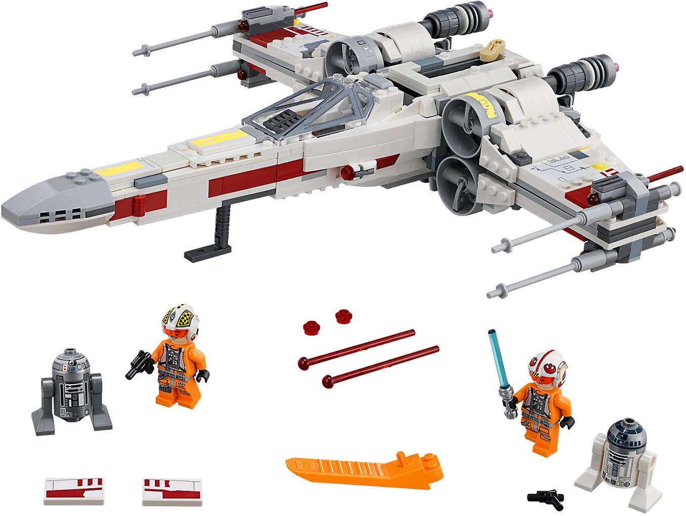 Lego Star Wars X Wing Sets - X-wing Fighter - LEGO set #7140-1 (Building Sets > Star  / When 