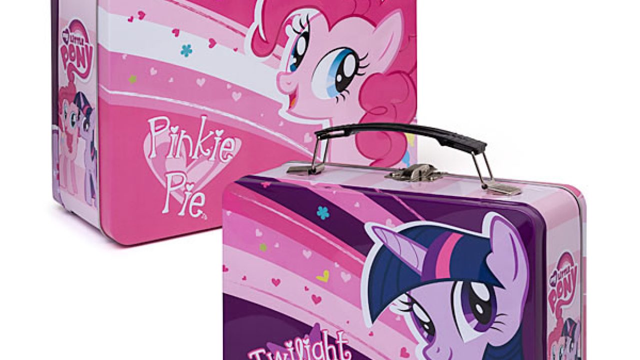 My Little Pony Lunch Box for Girls Kids - Deluxe Embossed Tin Lunchbox (My  Little Pony School Supplies) (Classic) : : Home