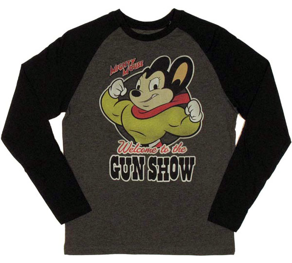 Mighty Mouse Gun Show Shirt