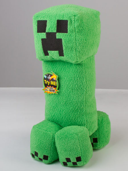 Minecraft Creeper Plush Toy with Sound