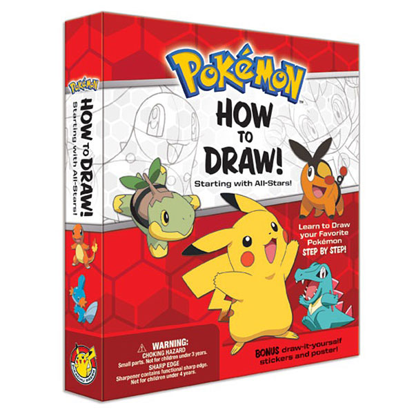 How to Draw Pokemon : Book Drawing Sketchbook For Kids Learn Make Art Girls  and Boys 4-8 6-8 8-12 9-12 Years Age Old Toy Set Books Learning Step by  Step Toys Pikachu