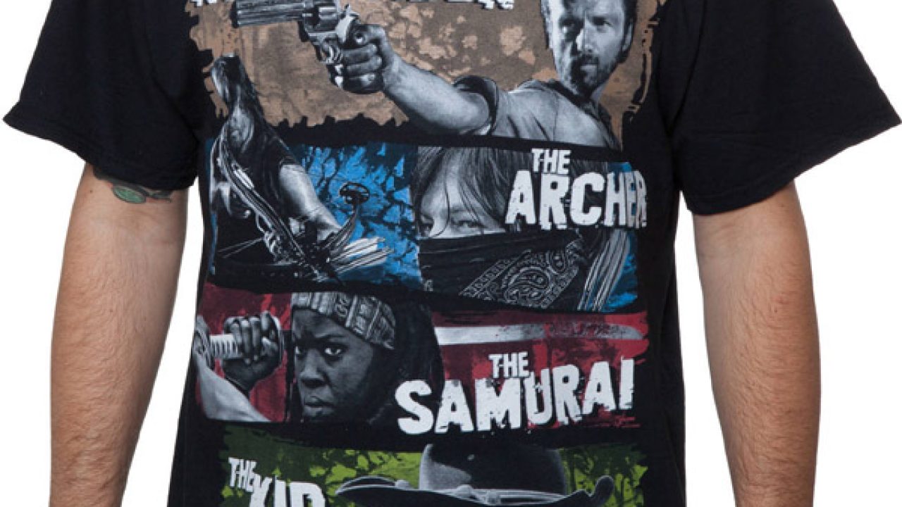 Michonne Silhouette T-Shirt - The Walking Dead