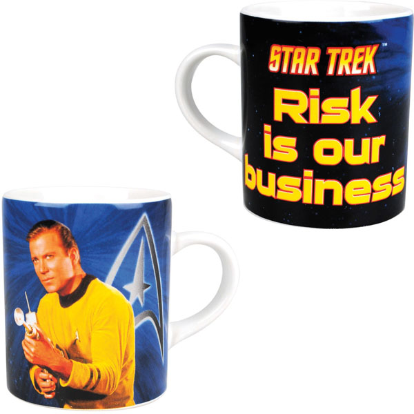 Star Trek Transporter Heat Changing Mug - Add Coffee or Tea and Kirk,  Spock, McCoy and Uhura Appear on the Planet's Surface - Comes in a Fun  Box,14 oz