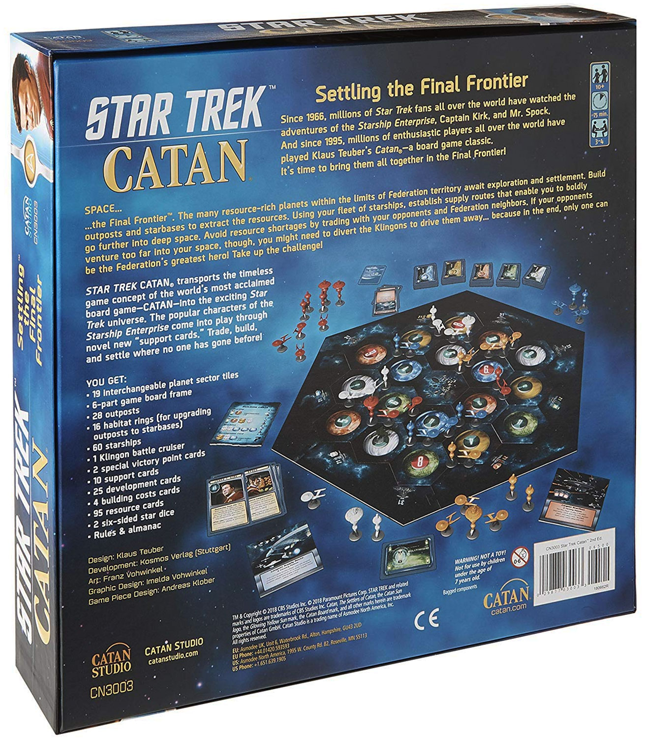 catan board game star trek