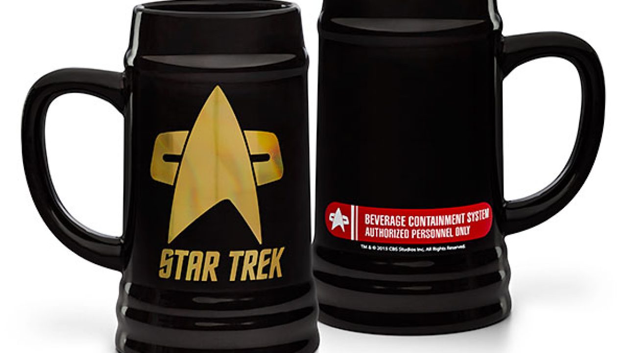 Star Trek: The Original Series Captain Dad 20 oz Ceramic Beer Stein