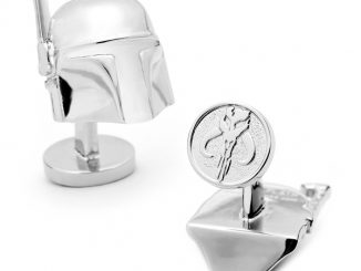 Star Wars 3-D Boba Fett Helmet Cufflinks