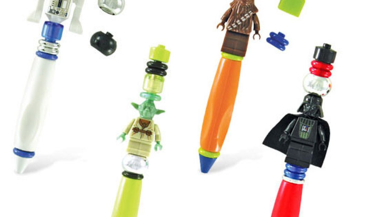 Lego 2013 Retractable Pen 4 Doctor Figure Collectible **Brand New