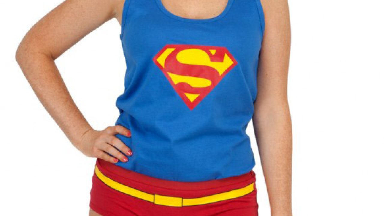 Underoos Boys Blue Superman Superhero T-Shirt & Boxer Brief Underwear Set 