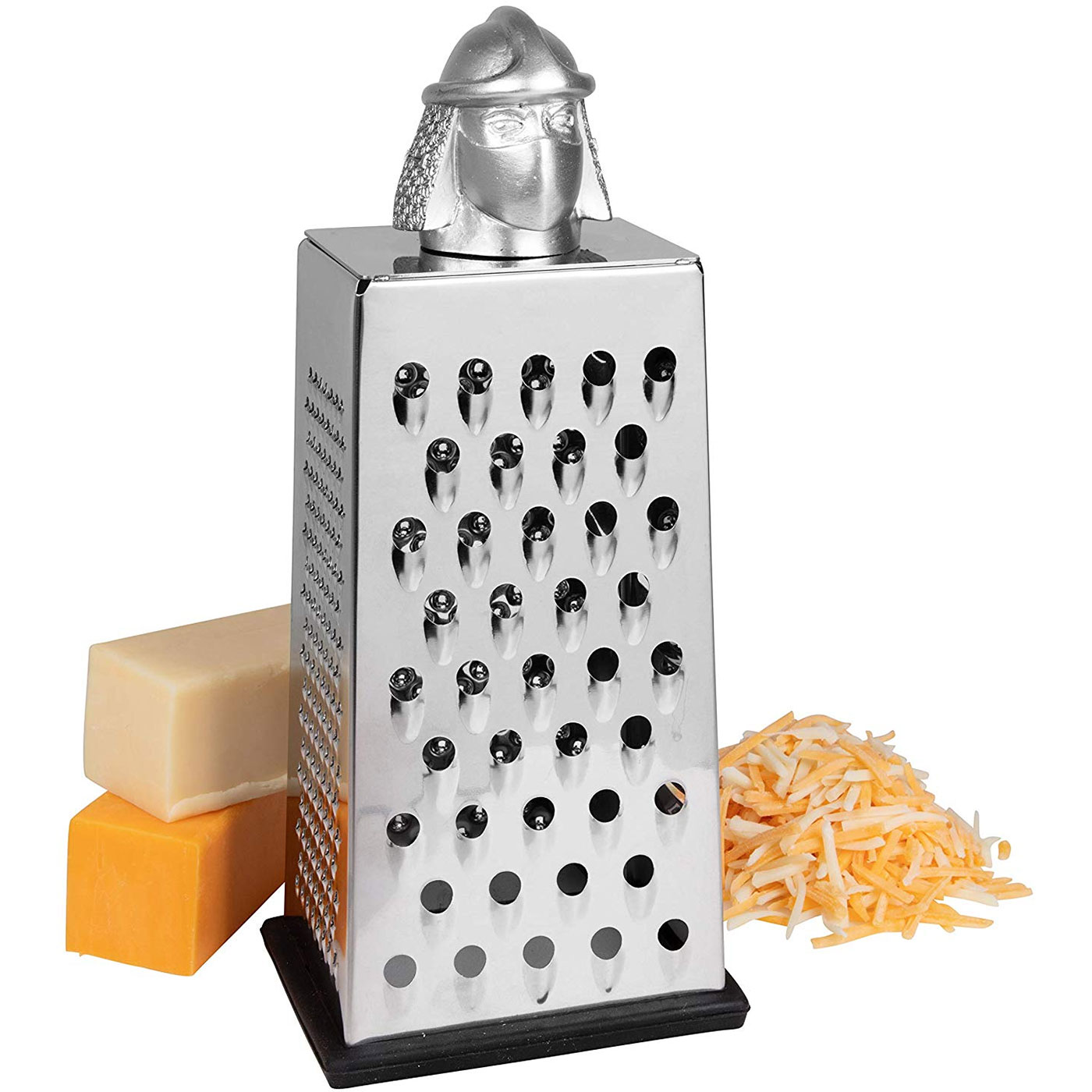 Master Shredder was based on a cheese grater