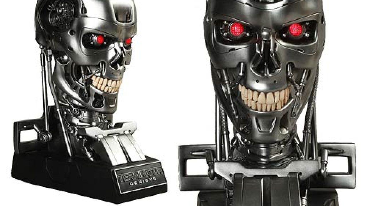 Terminator Genisys Endoskeleton Skull 1:1 Scale Prop Replica