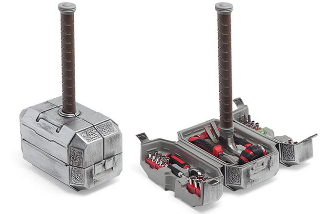 A Cleverly Designed Computer Repair Tool Kit Shaped Like Mjölnir, The  Mighty Hammer of Thor