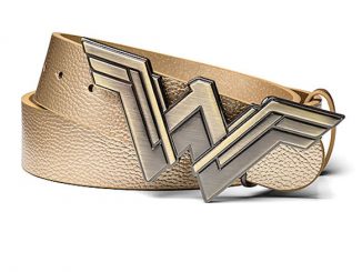 Wonder Woman Gold Faux Leather Belt