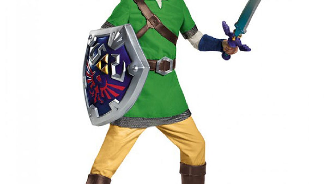 Kids' Nintendo The Legend of Zelda Link Blue Tunic with Ears Halloween  Costume, Assorted Sizes