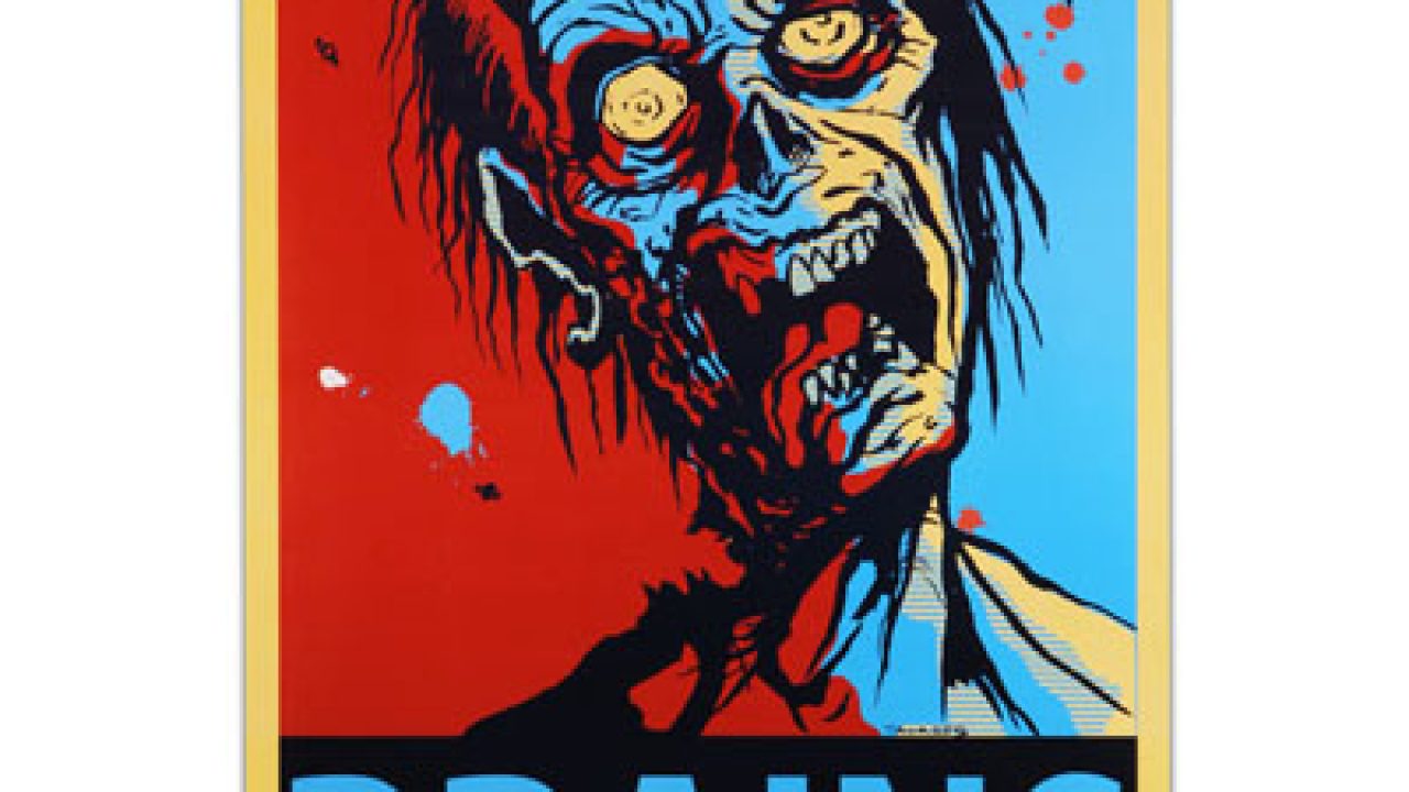 ZOMBIE POSTER ~ HOW TO IDENTIFY A 24x36 Zombies Brains Groans Rotten Stench