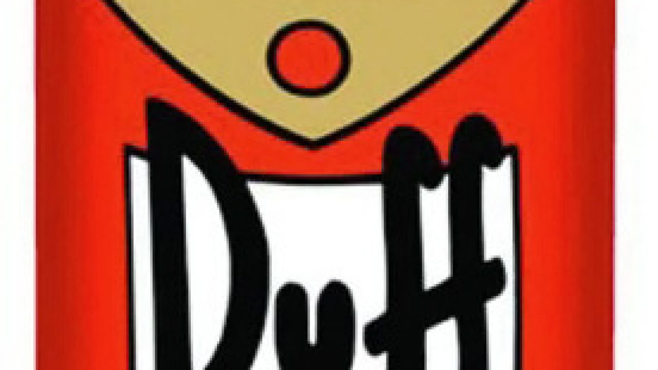 Duff Beer Koozie Can Holder