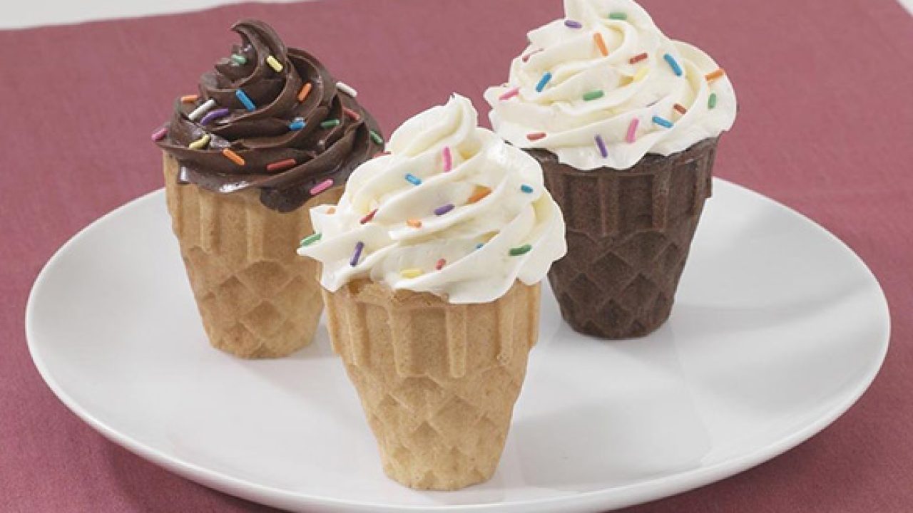 Ice Cream Cone Cupcake Pan