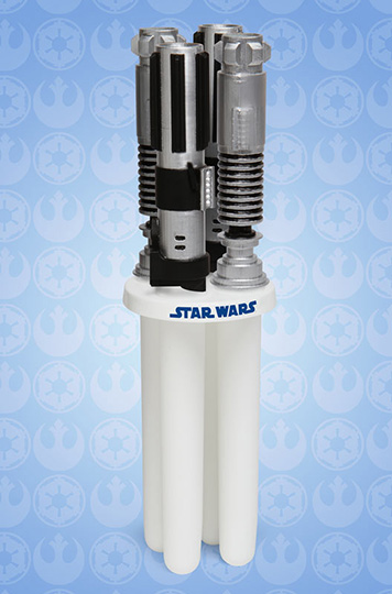 Star Wars Light up Lightsaber Ice Pop Maker 4 Molds ThinkGeek