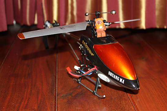 RC Helicopter With Ewok Mini Figure