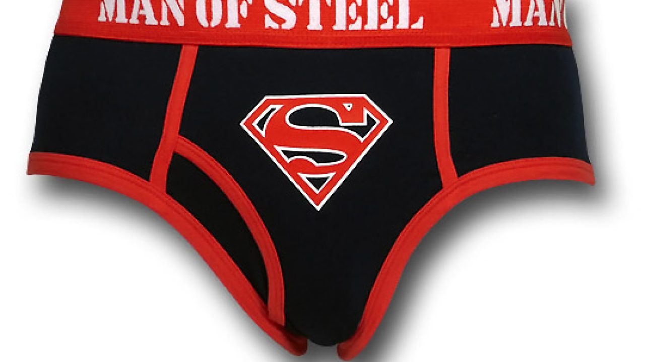 Men's DC Comics Superman Mens Underoos T-Shirt & Briefs Underwear Set - DC  Comics