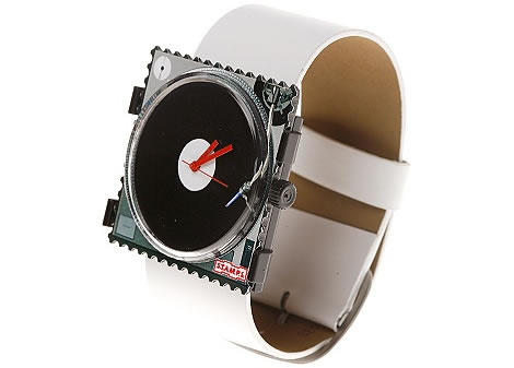 Stamp Disco-Record Duo Watch