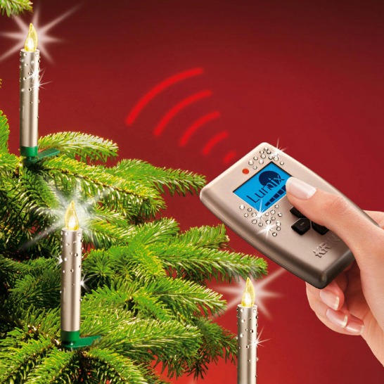 Wireless LED Christmas Tree Candles with Remote